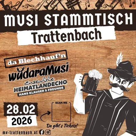 Titelbild zur Veranstaltung Musistammtisch 2026