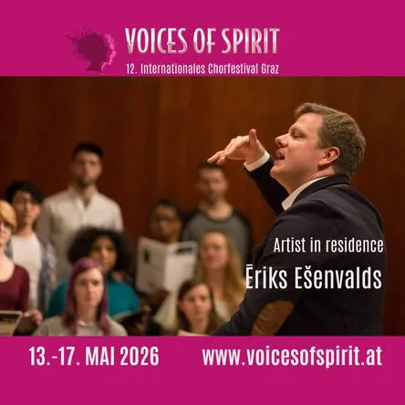Titelbild zur Veranstaltung Voices of Spirit - 12. Chorfestival Graz