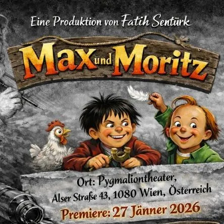 Titelbild zur Veranstaltung Max & Moritz