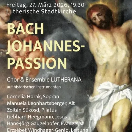 Titelbild zur Veranstaltung JOHANNES-PASSION