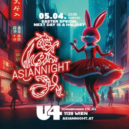 Titelbild zur Veranstaltung ASIANNIGHT Osterspecial