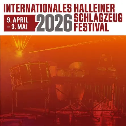 Titelbild zur Veranstaltung Intern. Halleiner Schlagzeugfestival