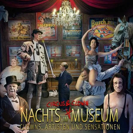 Titelbild zur Veranstaltung Nachts im Circus- & Clownmuseum