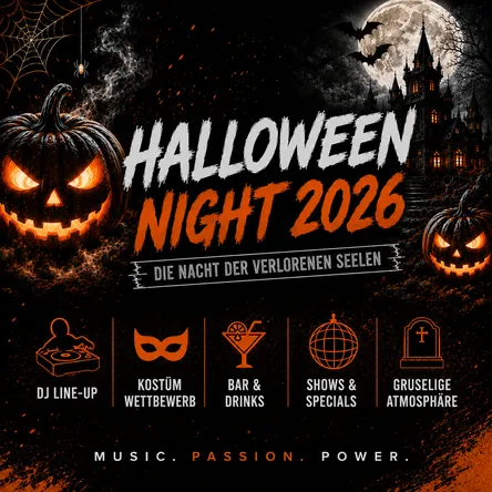 Titelbild zur Veranstaltung Halloween Night 2026