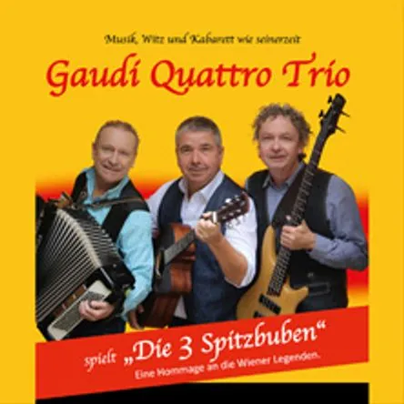 Titelbild zur Veranstaltung Gaudi Quattro Trio