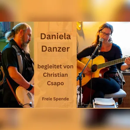 Titelbild zur Veranstaltung Daniela Danzer begleitet von Chris Csapo