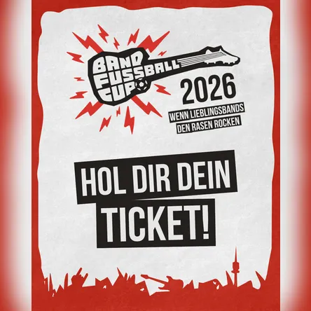 Titelbild zur Veranstaltung Band Fußball Cup 2026