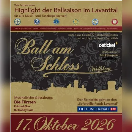 Titelbild zur Veranstaltung Ball am Schloss 2026