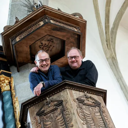 Titelbild zur Veranstaltung Lainer & Aigner - z’fleiß katholisch