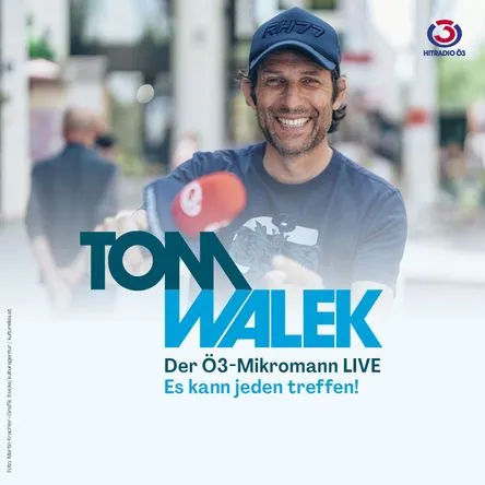 Titelbild zur Veranstaltung Tom Walek - Der Ö3 Mikromann Live