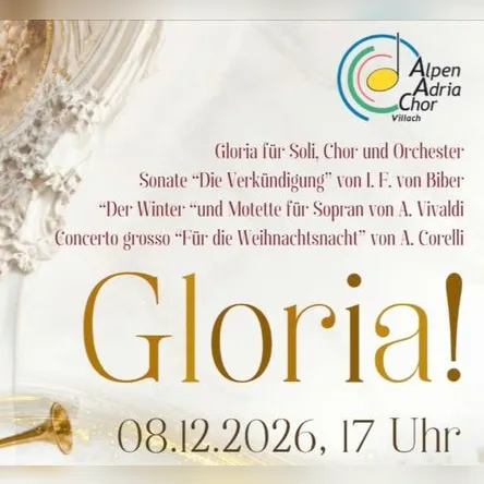 Titelbild zur Veranstaltung Alpen Adria Chor Villach / VIVALDI