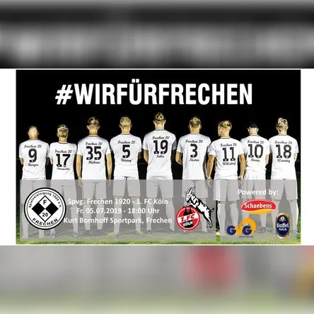 Frechen20, 1.FC Köln, Gaffel, Schaebens, GVG