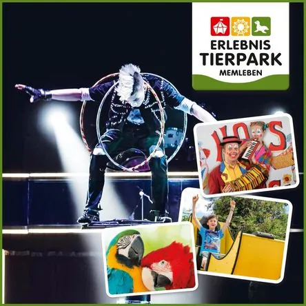 Titelbild zur Veranstaltung Erlebnistierpark: Welt-Zirkustag