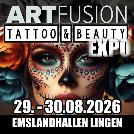 Titelbild zur Veranstaltung Artfusion Tattoo & Beauty Expo 2026