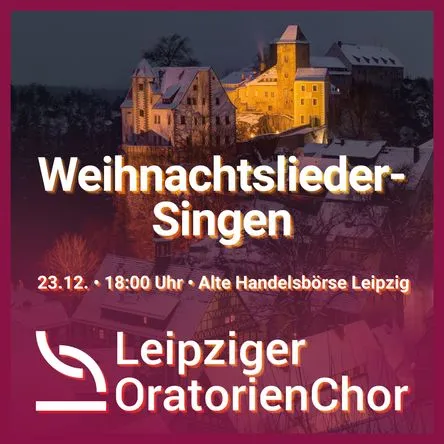 Titelbild zur Veranstaltung Traditionelles Weihnachtsliedersingen