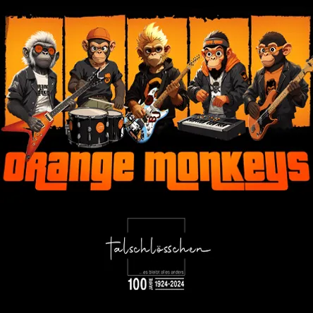 Titelbild zur Veranstaltung Rock in den Mai - mit ORANGE MONKEYS