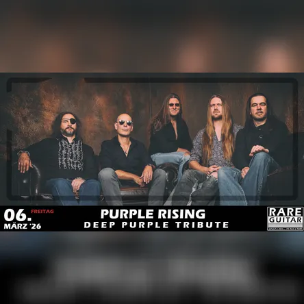 Titelbild zur Veranstaltung Purple Rising - Deep Purple Tribute