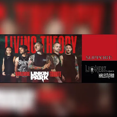 Titelbild zur Veranstaltung LIVING THEORY - a tribute to LINKIN PARK