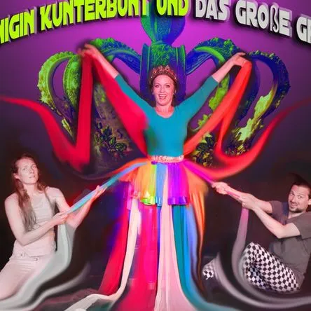 Titelbild zur Veranstaltung Königin Kunterbunt und das große Grau