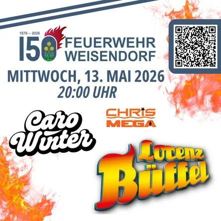 Titelbild zur Veranstaltung MALLEPARTY mit Lorenz Büffel&Caro Winter