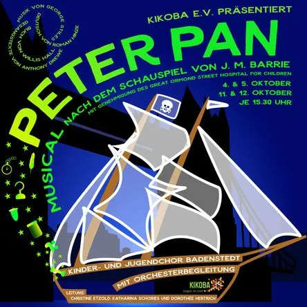 Titelbild zur Veranstaltung Peter Pan - Musical des KiKoBa e.V.