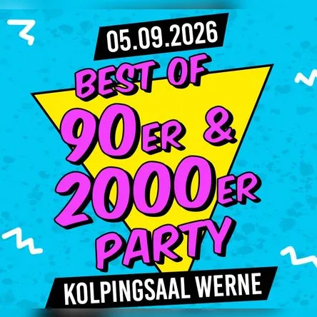 Titelbild zur Veranstaltung 90er / 2000er Party 2026 Werne