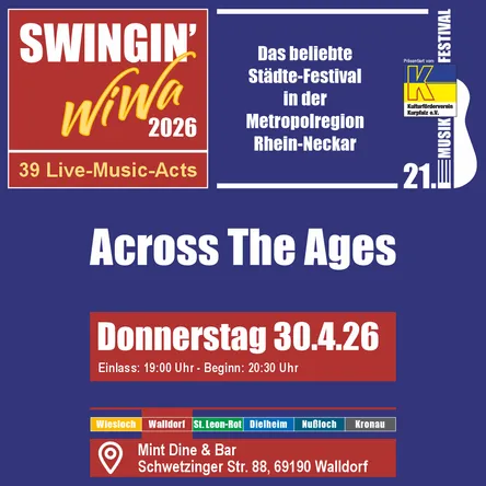 Titelbild zur Veranstaltung Across the Ages @ SWIWA 2026