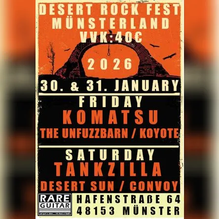 Titelbild zur Veranstaltung Desert Rock Fest Münsterland