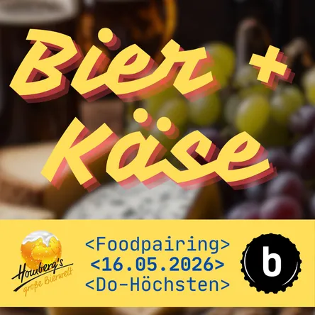 Titelbild zur Veranstaltung Bier und Käse Vol.2