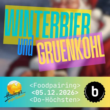 Titelbild zur Veranstaltung Winterbier und Grünkohl