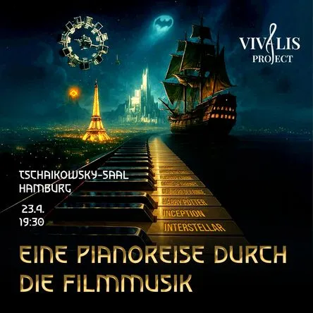Titelbild zur Veranstaltung Eine Pianoreise durch die Filmmusik