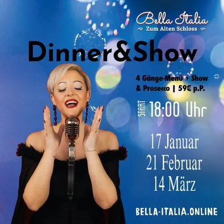 Titelbild zur Veranstaltung Dinner & Show