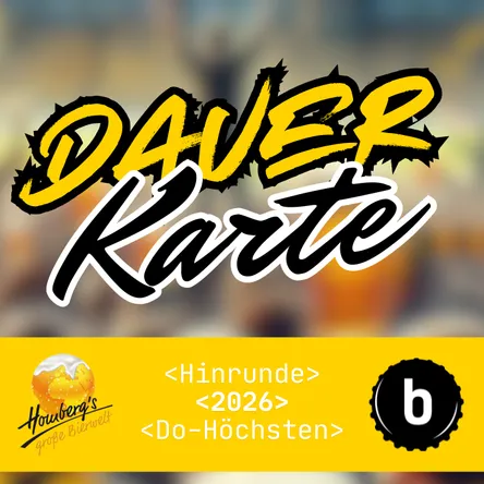 Titelbild zur Veranstaltung Dauerkarte Hinrunde + Saisonabschluss