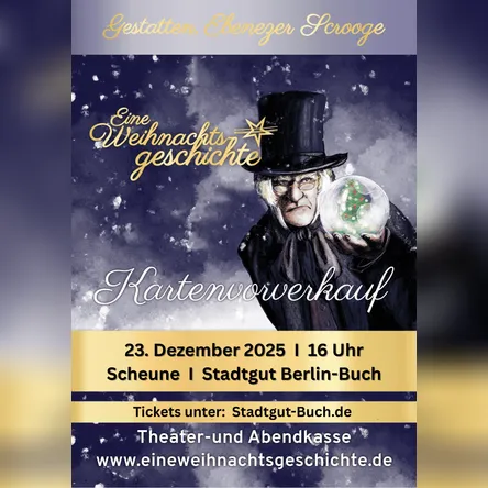 Titelbild zur Veranstaltung Eine Weihnachtsgeschichte