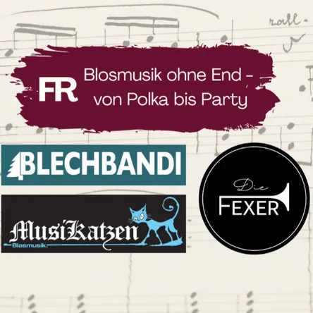 Titelbild zur Veranstaltung Blosmusik ohne End - von Polka bis Party