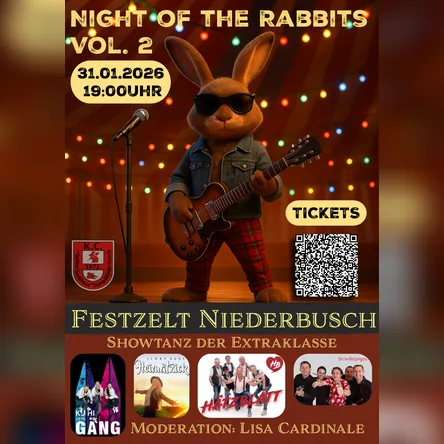 Titelbild zur Veranstaltung Night of the Rabbits Vol.2
