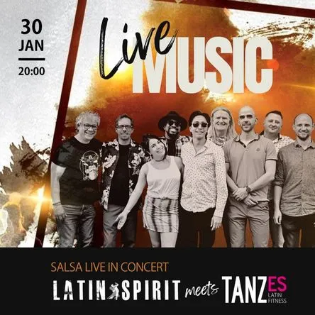 Titelbild zur Veranstaltung LATIN SPIRIT Salsa Night @TanzES