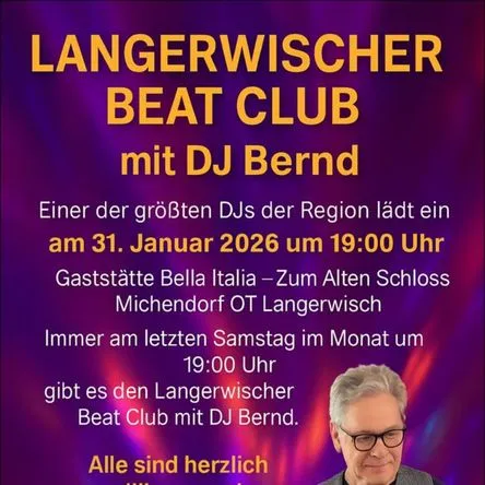 Titelbild zur Veranstaltung Langerwischer Beat Club