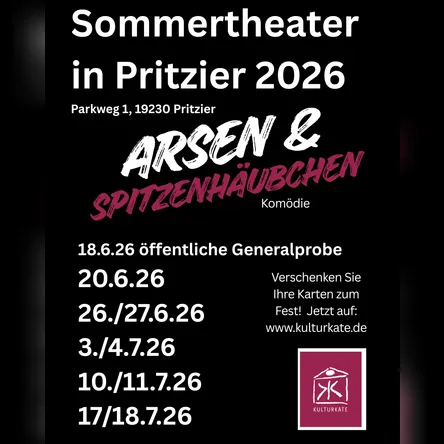 Titelbild zur Veranstaltung Arsen & Spitzenhäubchen (Generalprobe)