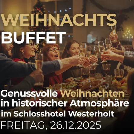 Titelbild zur Veranstaltung Festliches Weihnachts-Buffet