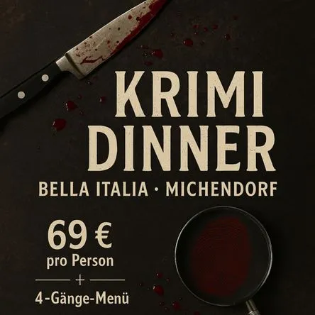 Titelbild zur Veranstaltung Krimi Dinner