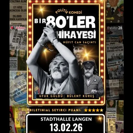 Titelbild zur Veranstaltung Müfit Can Sacinti - Bir 80'ler Hikayesi