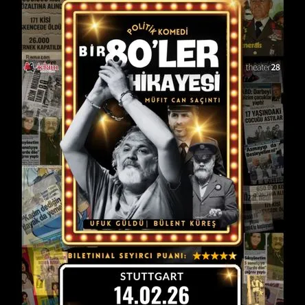 Titelbild zur Veranstaltung Müfit Can Sacinti - Bir 80'ler Hikayesi