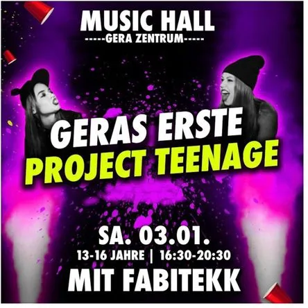 Titelbild zur Veranstaltung PROJEKT TEENAGE