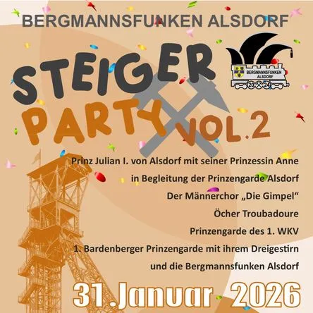 Titelbild zur Veranstaltung Steigerparty Vol.2