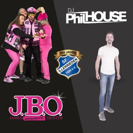 Titelbild zur Veranstaltung J.B.O. & DJ PhilHouse | 100 Jahre SFI