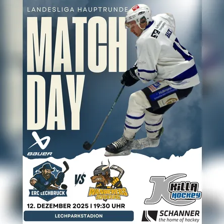 Titelbild zur Veranstaltung ERC Lechbruck - Wanderers Germering