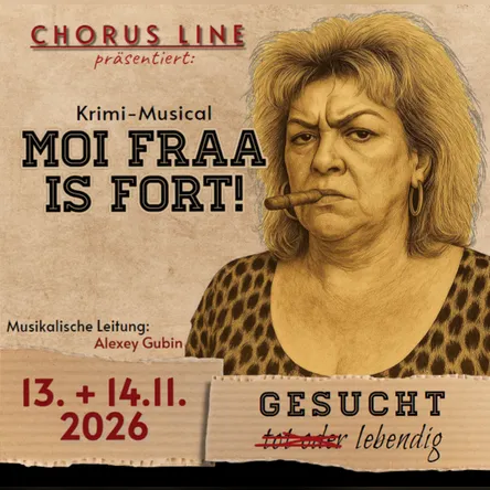 Titelbild zur Veranstaltung Moi Fraa is fort!