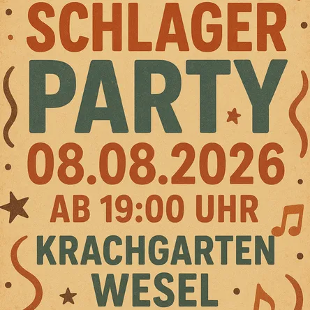 Titelbild zur Veranstaltung Alles Schlager - Party