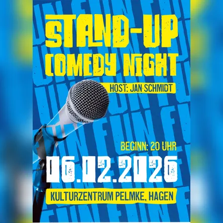 Titelbild zur Veranstaltung StandUp-Comedy